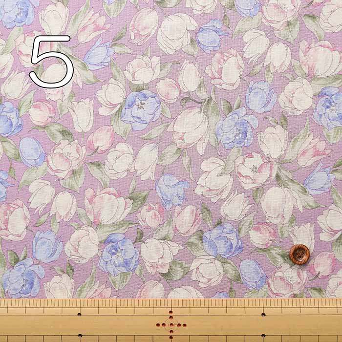 Cotton broadcloth print fabric Marietta - nomura tailor