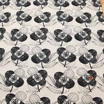 C/L Canvas Printed Fabric Flower - nomura tailor