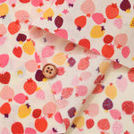 Cotton Scare print fabric Mini Strawberry - nomura tailor