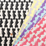 Cotton Oxford Printed Fabric - Cat - nomura tailor