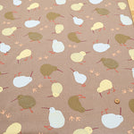 Cotton Oxford Printed Fabric - Kiwi - nomura tailor