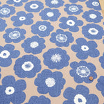 Cotton Oxford Printed Fabric - Flowers - nomura tailor
