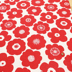 Cotton Oxford Printed Fabric - Flowers - nomura tailor