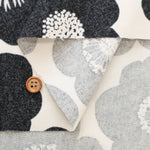 Cotton Oxford Printed Fabric - Flowers - nomura tailor