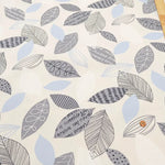 Cotton Oxford Printed Fabric - Leaf - nomura tailor