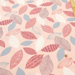 Cotton Oxford Printed Fabric - Leaf - nomura tailor
