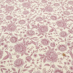 Cotton 10 Canvas Printed Fabric - Flower Bird - nomura tailor