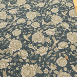 Cotton 10 Canvas Printed Fabric - Flower Bird - nomura tailor