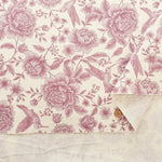 Cotton 10 Canvas Printed Fabric - Flower Bird - nomura tailor