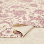 Cotton 10 Canvas Printed Fabric - Flower Bird - nomura tailor