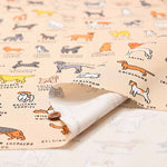 ZERO PER ZERO Cotton Ox Printed Fabric DOG - nomura tailor