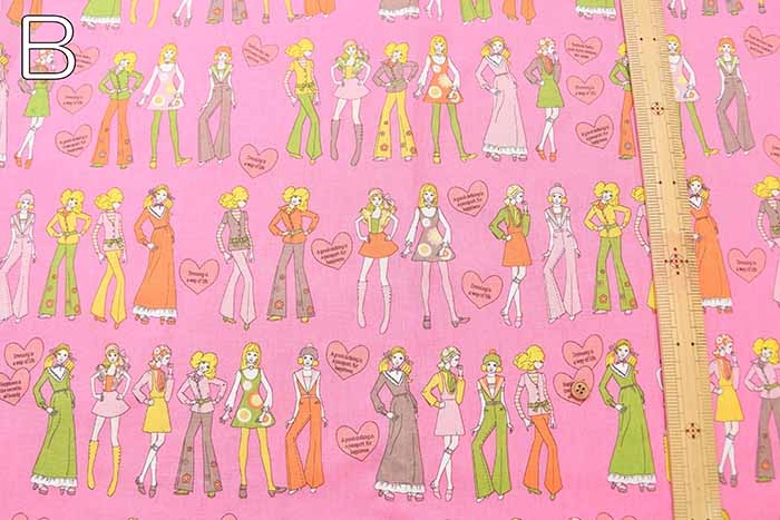 Fashion Girls 70's Design Disco Girl - nomura tailor