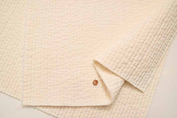 South Korean cotton seating Ibul quilt fabric plain - nomura tailor