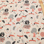 C/L Sheeting Print Fabric SANAE SUGIMOTO "Hummingflower" - nomura tailor