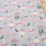 C/L Sheeting Print Fabric SANAE SUGIMOTO "Hummingflower" - nomura tailor