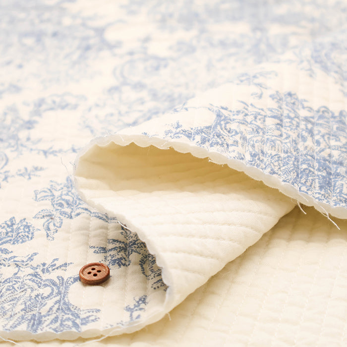 Nerori Rose Cotton Ibul Quilt Fabric - nomura tailor