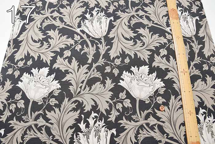 USA Cotton moda EBONY SUITE William Morris Anemone - nomura tailor