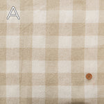 C/L Yarn-dyed Washer Fabric - Gingham Check(Large) - nomura tailor