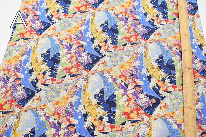 Cotton chinese Grame printed fabric Knotted - nomura tailor