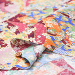 Cotton chinese Grame printed fabric Knotted - nomura tailor