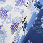 Cotton sheeting printed fabric Hydrangea - nomura tailor