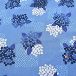 Cotton sheeting printed fabric Hydrangea - nomura tailor