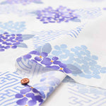 Cotton sheeting printed fabric Hydrangea - nomura tailor