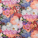 Cotton 60 loan print fabric flower flower 3 - nomura tailor