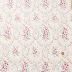 Cotton shirting printed fabric Lace Flower - nomura tailor