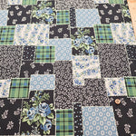 Cotton Shirting Fabric - Flower Patchwork - nomura tailor