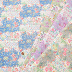 Cotton seating print fabric geometric flower flower - nomura tailor