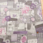 Cotton Shirting Printed Fabric Yoko Okamoto Patchwork Style - nomura tailor