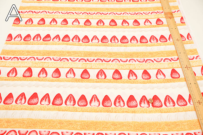 Cotton Oxford Fabric - Cake - nomura tailor