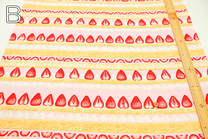 Cotton Oxford Fabric - Cake - nomura tailor