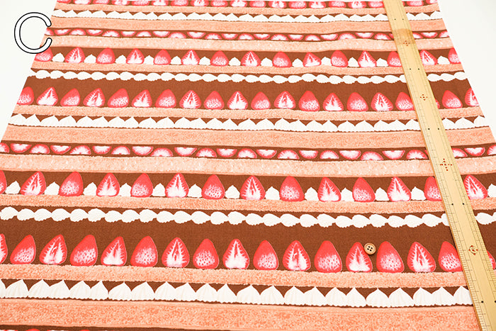 Cotton Oxford Fabric - Cake - nomura tailor