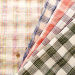 Made in China Trend Fabric - Colorful Check Fabric - nomura tailor