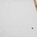 Polyester Café Curtain Fabric - Floral Lace Approx. 75cm length - nomura tailor