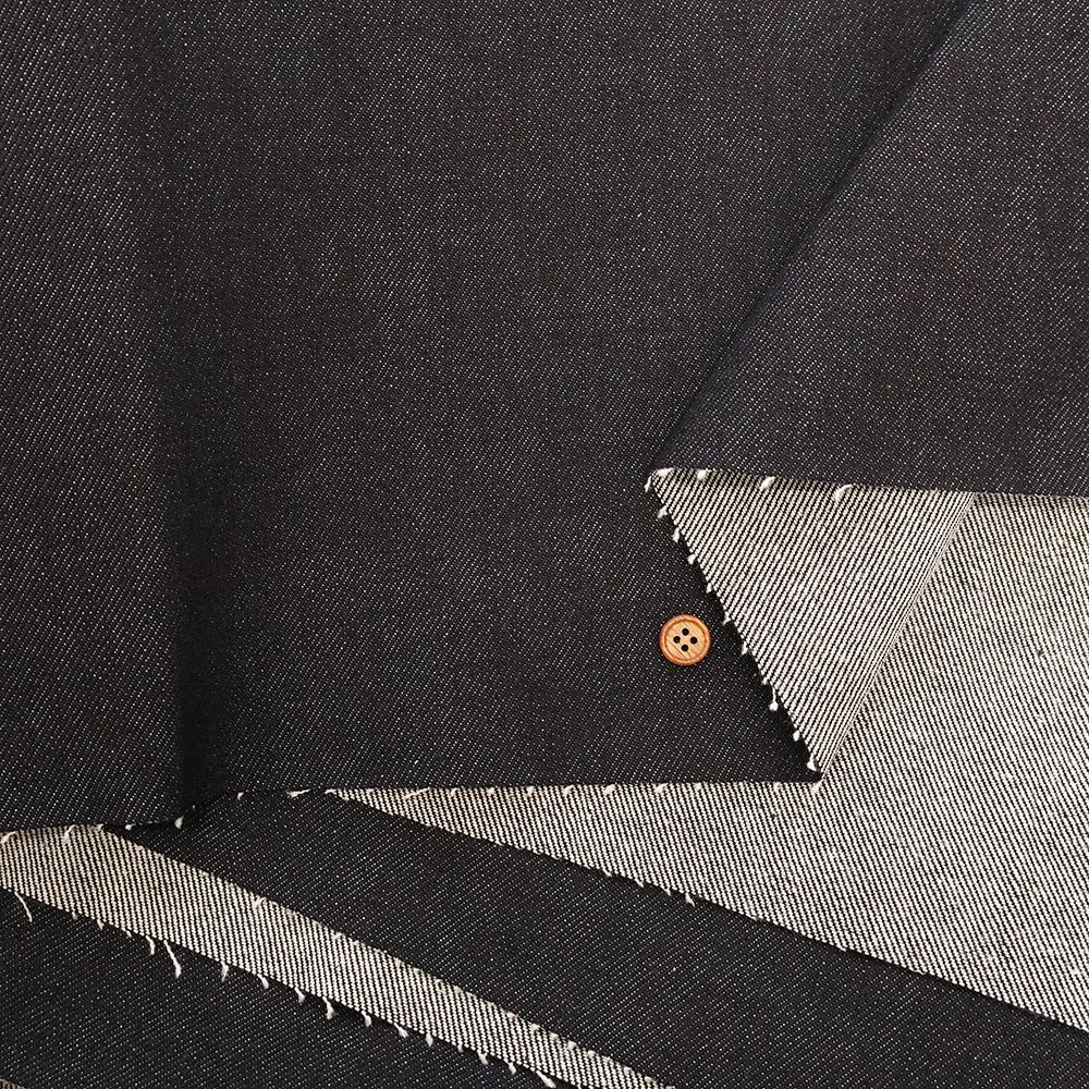 Double-Width Cotton Denim Fabric - Plain - nomura tailor