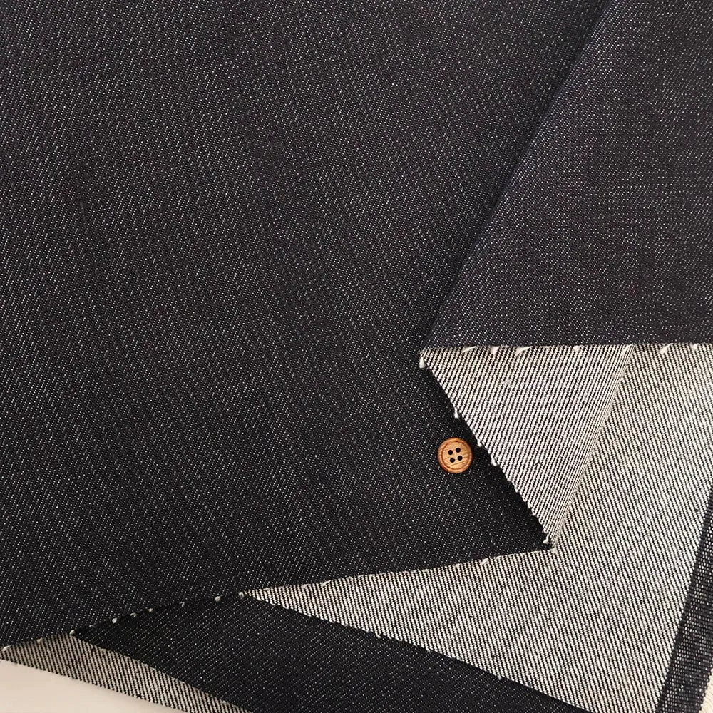 Double-Width Cotton Denim Fabric - Plain - nomura tailor