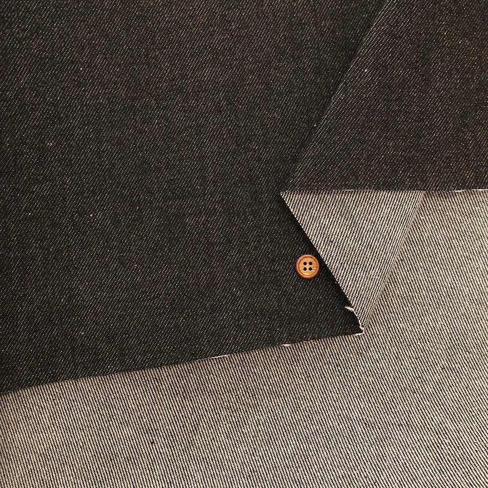 Double-Width Cotton Denim Fabric - Plain - nomura tailor