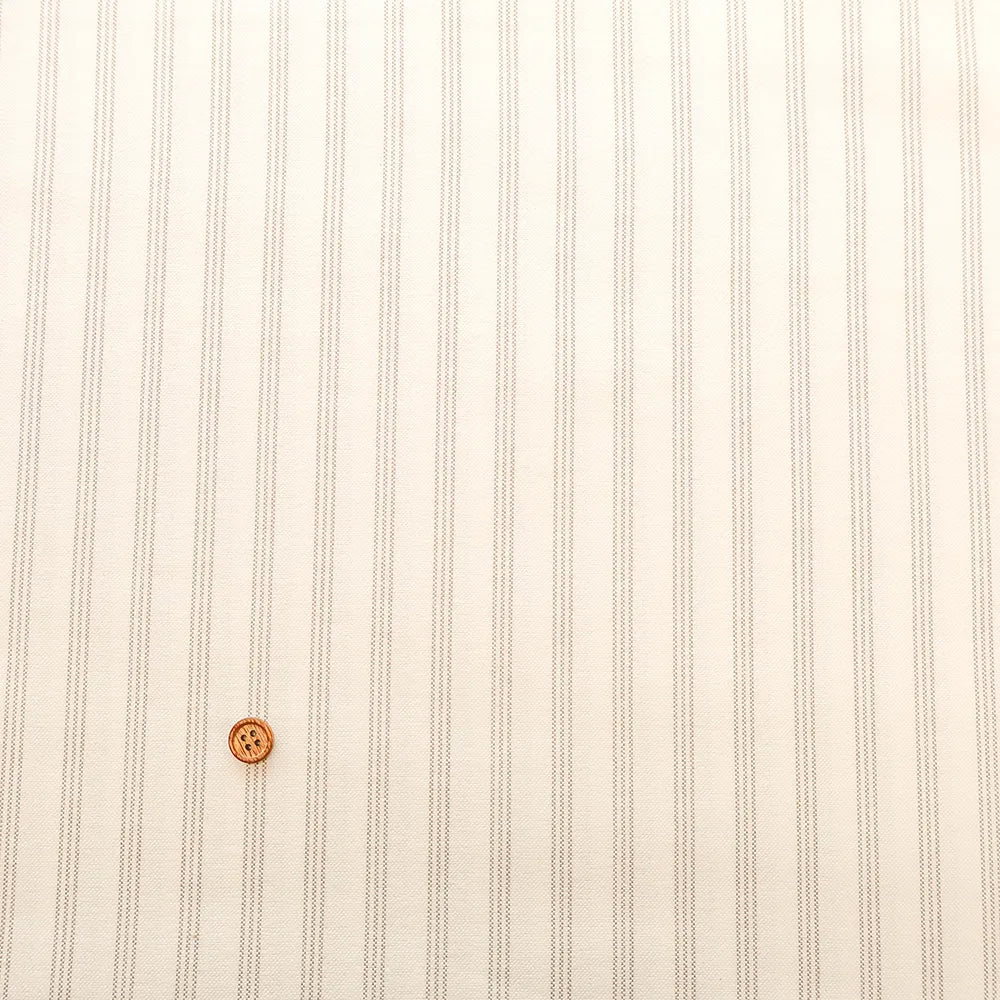 Cotton Yarn-Dyed Stripe Fabric - nomura tailor