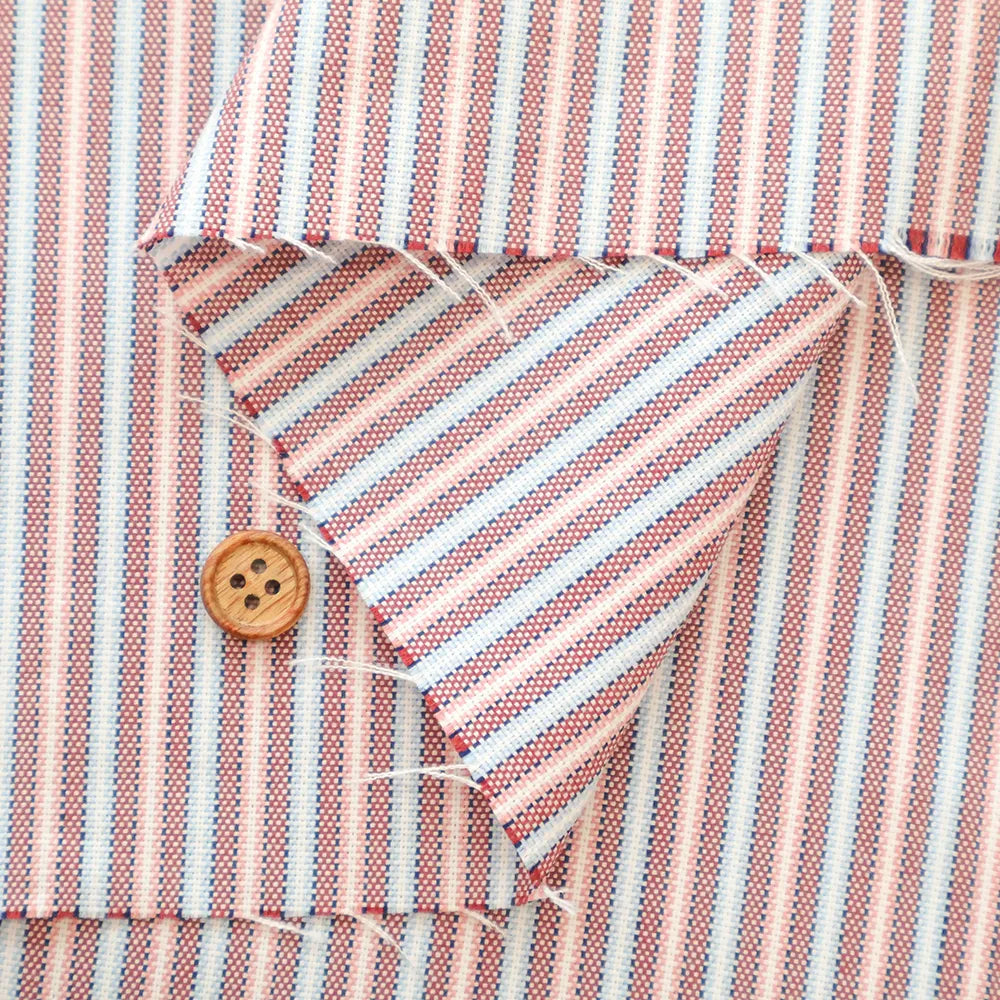 Cotton Yarn-Dyed Stripe Fabric - nomura tailor