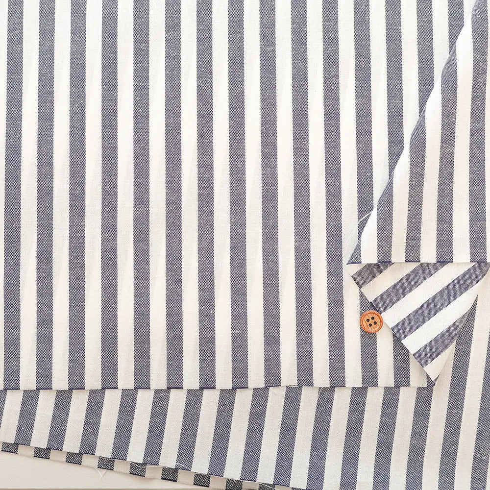 Cotton Yarn-Dyed Stripe Fabric - nomura tailor