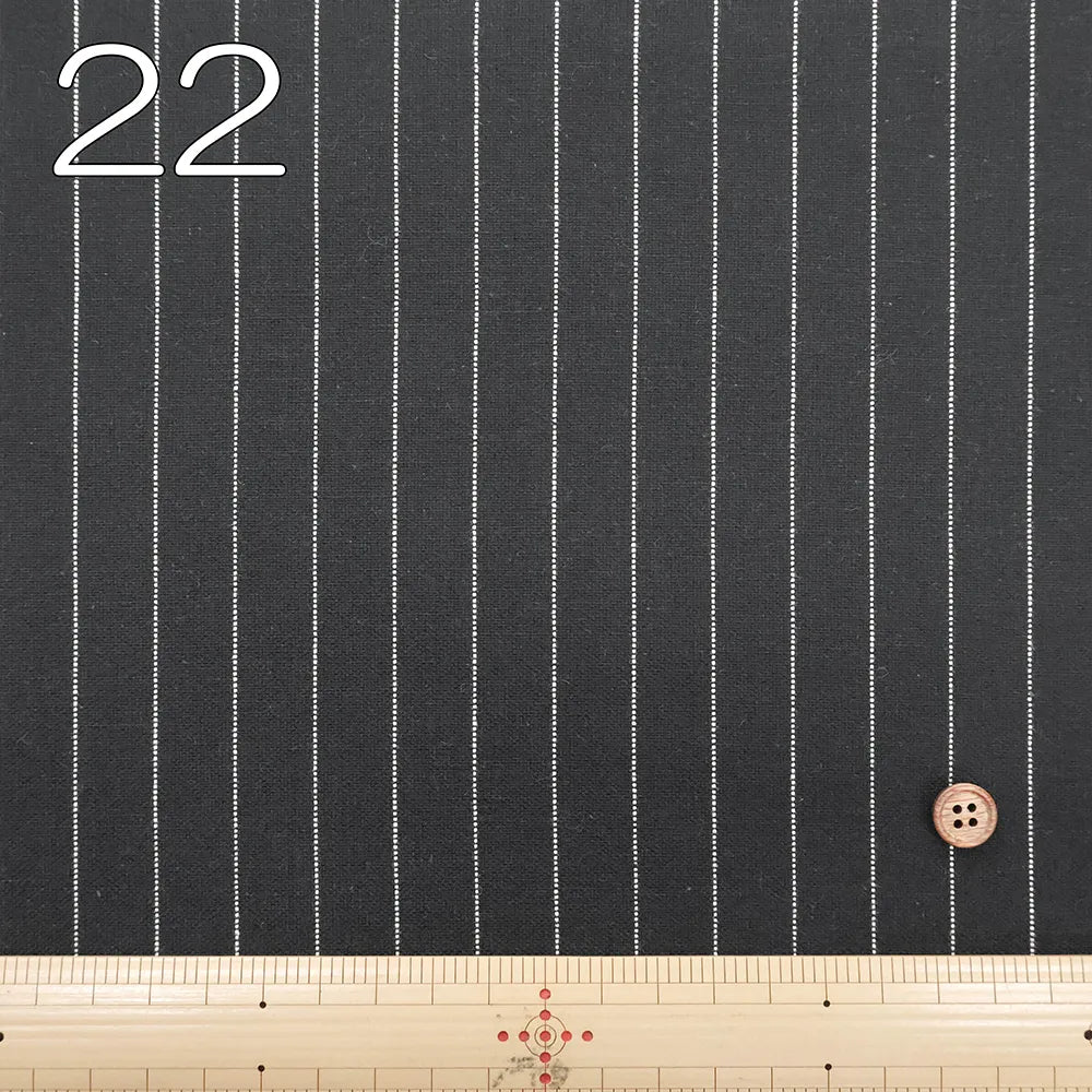 Cotton Yarn-Dyed Stripe Fabric - nomura tailor