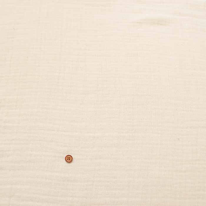 Cotton yarn-dyed double gauze fabric Plain - nomura tailor