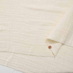 Cotton yarn-dyed double gauze fabric Plain - nomura tailor