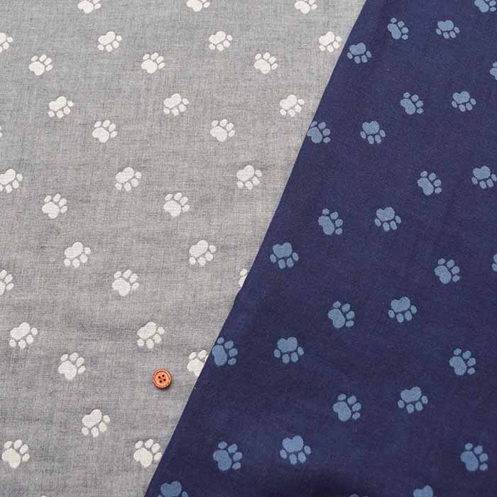 Cotton yarn-dyed double gauze fabric Paw Paw - nomura tailor