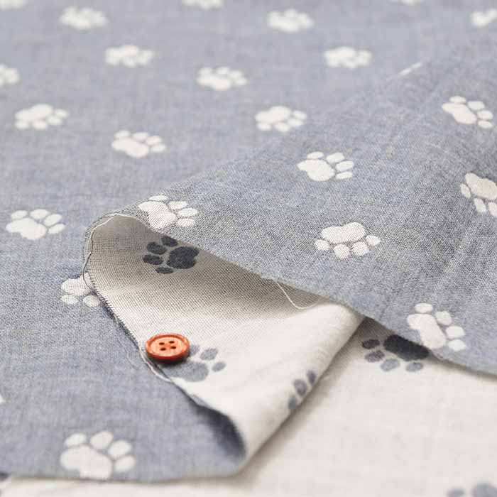 Cotton yarn-dyed double gauze fabric Paw Paw - nomura tailor