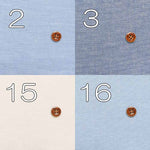 Cotton 20 yarn-dyed dungaree fabric Solid color - nomura tailor