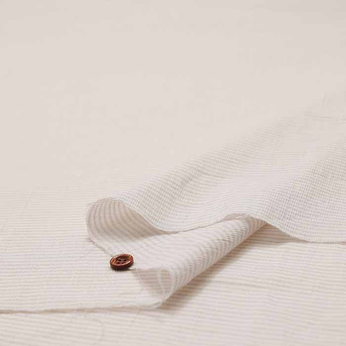 C/L Takashima-Chijimi yarn-dyed fabric Striped - nomura tailor